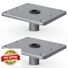 MATINA 7"x7" Aluminum Boat Seat Base Pedestal For 3/4" Post Marine Fishing