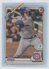 2020 Bowman 1st Edition Sky Blue Foil Miguel Amaya #BFE-136 0c6