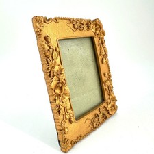 Vintage Ornate Gold Floral 3x5 Tabletop Picture Frame