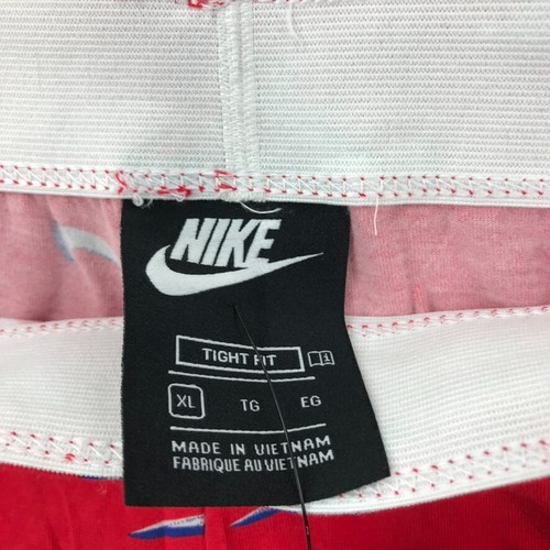 Nike Girls Sportswear Tights Pants XL Favorites All Over Red Logo NEW - Picture 2 of 11