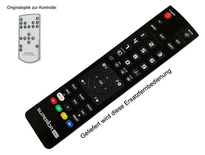 Ersatz Fernbedienung passend für Tivoli Audio Model 10 / Albergo / System Three