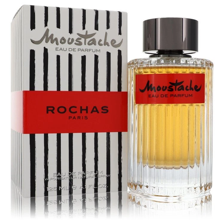 MOUSTACHE by ROCHAS for Men Perfume 4.1 oz 125 ml Eau de Parfum Spray NEW IN BOX
