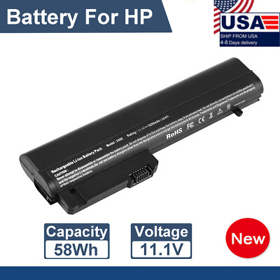 2530p Battery for HP EliteBook 2540p COMPAQ Business Notebook 2400 2510p nc2400