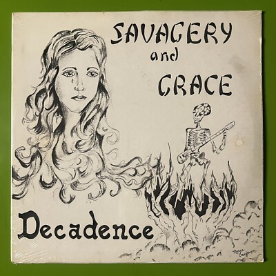Decadence    Savagery & Grace LP Vinyl Hard Rock Prog 1980 Sealed Daystar Rare