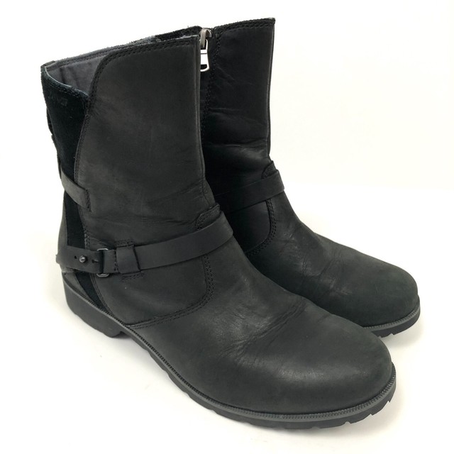teva boots black