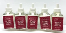 Bath & Body Works Wallflower Fragrance Refill Bulb Lot 5 JAPANESE CHERRY BLOSSOM