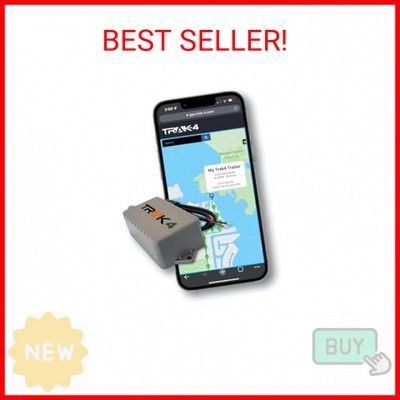 Trak-4 12v Hardwired GPS Tracker. Durable, Reliable Track Trailers, Equipment, V