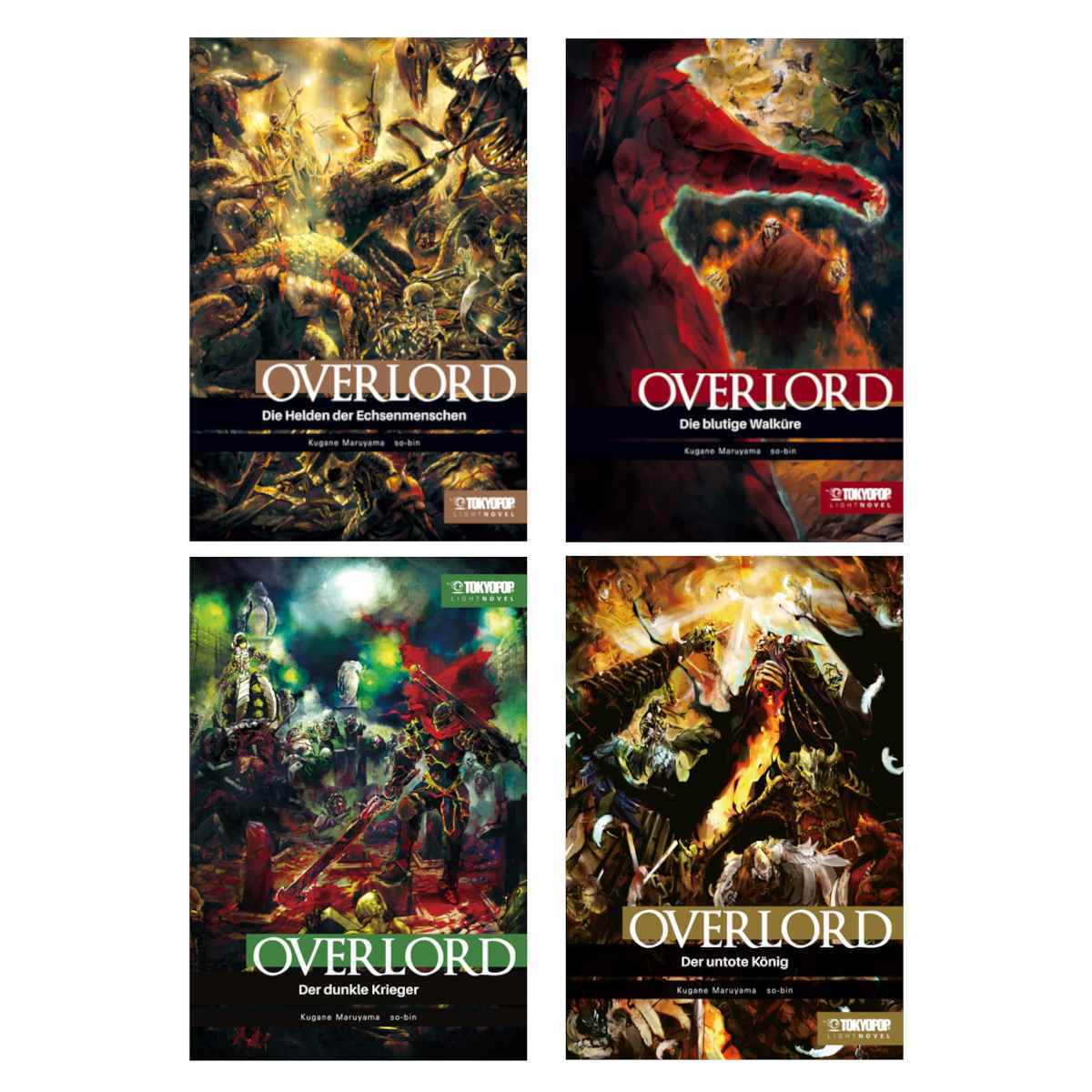 Thumbnail - Overlord Light Novel Roman Deutsch Band 1 2 3 4 Zur Auswahl, Neu