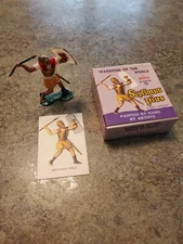 Vtg 1960s Warriors of the World Marx SEPTIMUS PIUS Roman 2.5" Figurine MIB