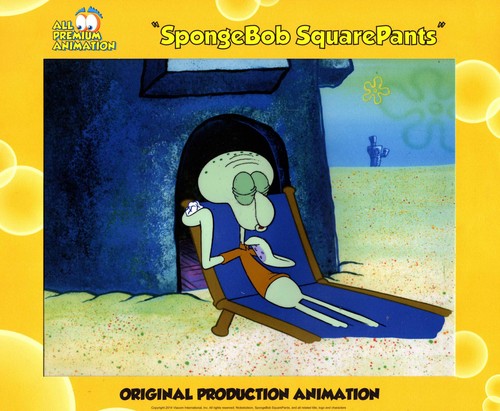 SPECIALE WOW! IL MEGLIO! Spongebob Production cels #10492 "CARTA" - Foto 1 di 4