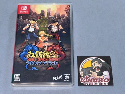 DOUBLE DRAGON GAIDEN RISE OF THE DRAGONS NINTENDO SWITCH NTSC-J VERSIEGELT.