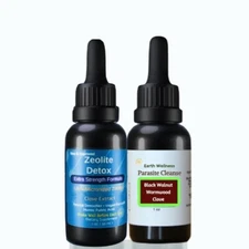 Zeolite Liquid Ultra METAL DETOX, PARASITE detox, 2 FOR PRICE OF 1 !