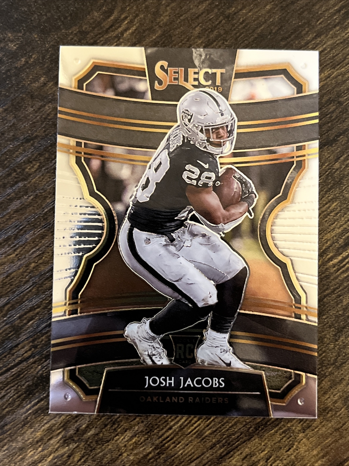 2019 Panini Select #81 Josh Jacobs RC Oakland Raiders