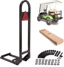 10L0L Universal Golf Cart Rear Seat Safety Grab Bar for Yamaha EZGO Club Car 