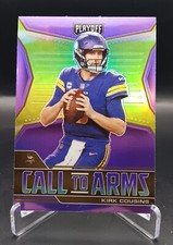 2021 Panini Playoff Call To Arms Purple #CA-KCO Kirk Cousins - Atlanta Falcons