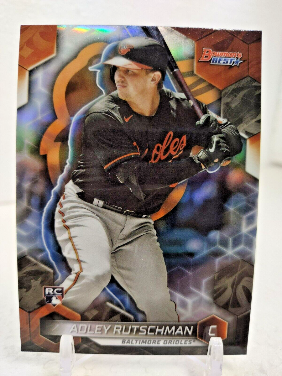 ADLEY RUTSCHMAN ROOKIE Refractor 2023 Bowman's Best Baseball #57