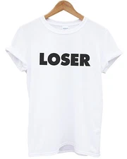 Loser T Shirt Geek Dope Tumblr Mens Womens Kids Hipster Top Urban Fresh Shop