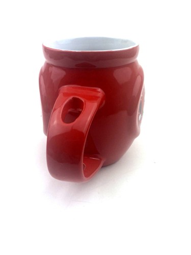 Tazza tazza Disney Topolino Minnie rossa bevande caffè tè CUCCHIAIO MANCANTE Cristo - Foto 2 di 5