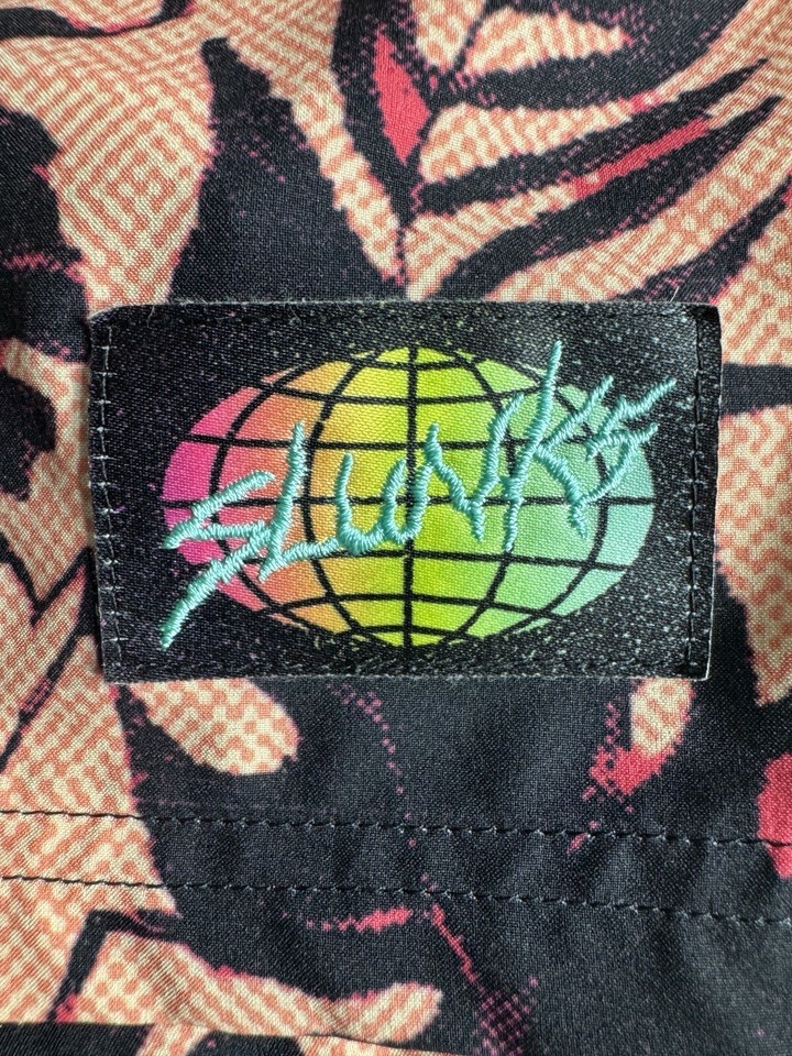 Slunks Volleyball Shorts Size Small Tropical Peach CREAMES eBay