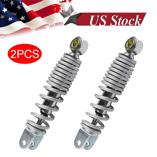 Ammortizzatori Posteriori Per Yamaha PW50 Mini Dirt Bike (1981-2019), In Acciaio Inox, Garanzia 90 Giorni