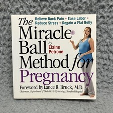 The Miracle Ball Method for Pregnancy: Relieve Back Pain, Ease Labor, Red - GOOD