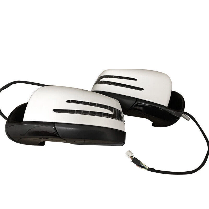 1 Pair Rear View Side Door Mirror For Mercedes Benz W164 X164 ML GL Cl 2005-2011 Foto 4 de 4