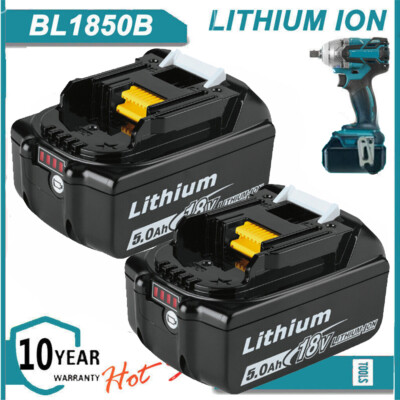 2x Akkus 18V/8,0Ah Für Makita Akku BL1860B- 2er Set