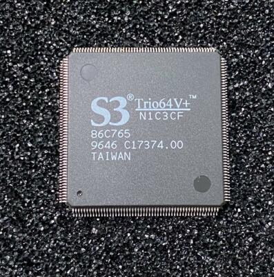 S3 86C765 QFP TRIO64V VIDEO CARD CHIP IC  **NEW**  Qty.1