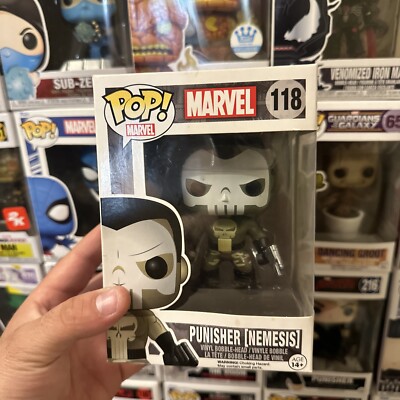 Funko POP! Marvel Punisher (Nemesis) #118 Vinyl Figure