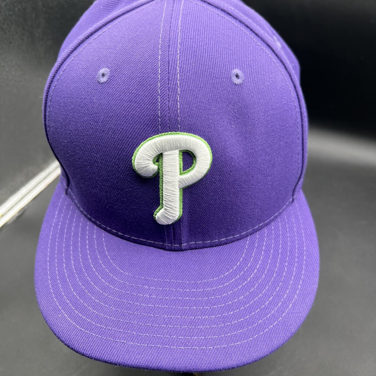 Philadelphia Phillies New Era Lime Side Patch 59FIFTY Fitted Hat