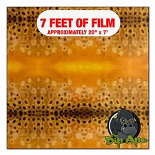 Hydrographic film Desert Snake Skin hydro dipping 7' x 20" hydro dip