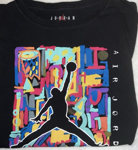 Air Jordan Masterpiece The Cradle Tshirt Youth Boys Short Sleeve 12-13 - Picture 4 of 8