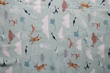 Dear Stella STELLA-SRR1055 HARBOR fabric (arctic mix) 1yd