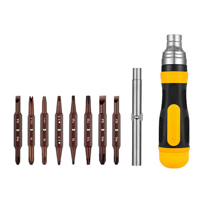 19-in-1 Ratchet Screwdriver Set, Portable  Ratcheting Screwdriver Set V2R0