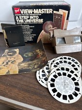 Vintage 1969 GAF A Step Into the Universe View-Master Reel Set W/ Box