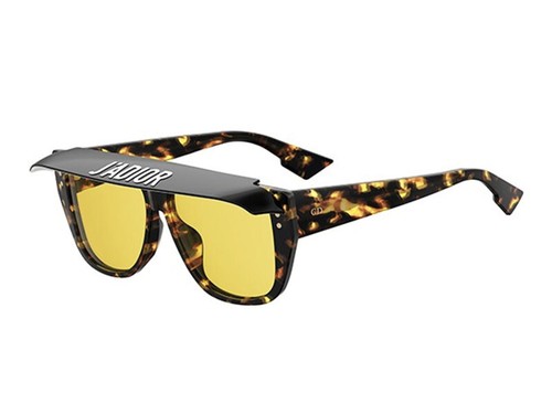 Dior Occhiali da Sole DIORCLUB2 086/HO Havana giallo Unisex Autentici | eBay