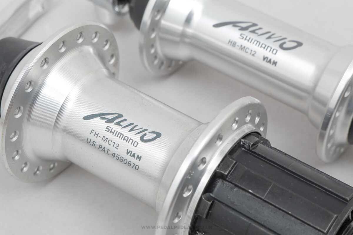 Shimano Alivio (HB-MC12 / FH-MC12) c.1996 NOS 36/36h Hubs Shimano Alivio (HB-MC12 / FH-MC12) c.1996 NOS 36/36h Hubs