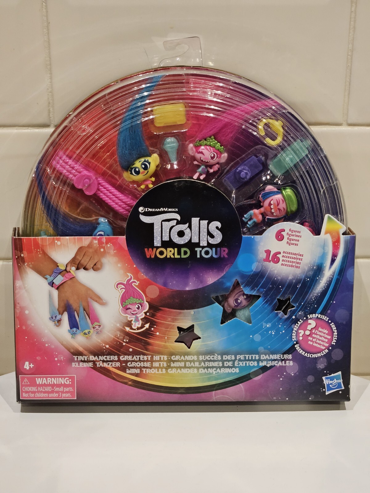 DreamWorks Trolls World Tour Tiny Dancers Greatest Hits Figures Toys Set Hasbro