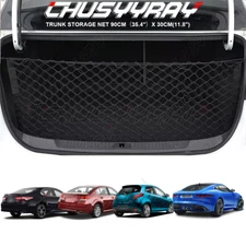 Rear Trunk Envelope Vertical Style Mesh Cargo Net for MAZDA 3 2010-2013