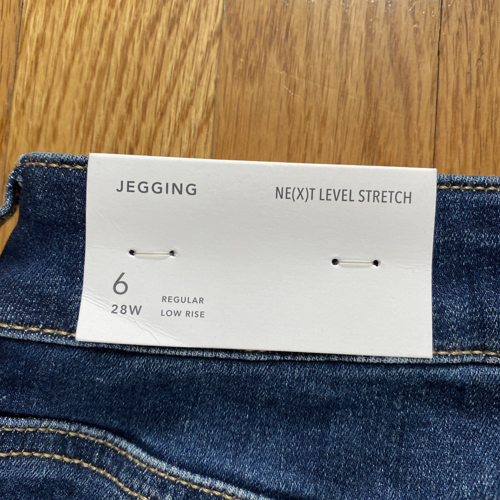 NWT American Eagle Next Level Stretch Low Rise Jegging Aged Blue Traveler 6 image 5