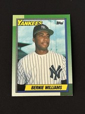 1990 Topps Bernie Williams Rookie New York Yankees #701