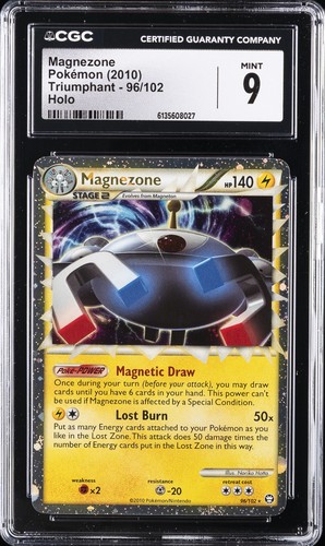 Magnezone graded CGC 9 for sale on eBay