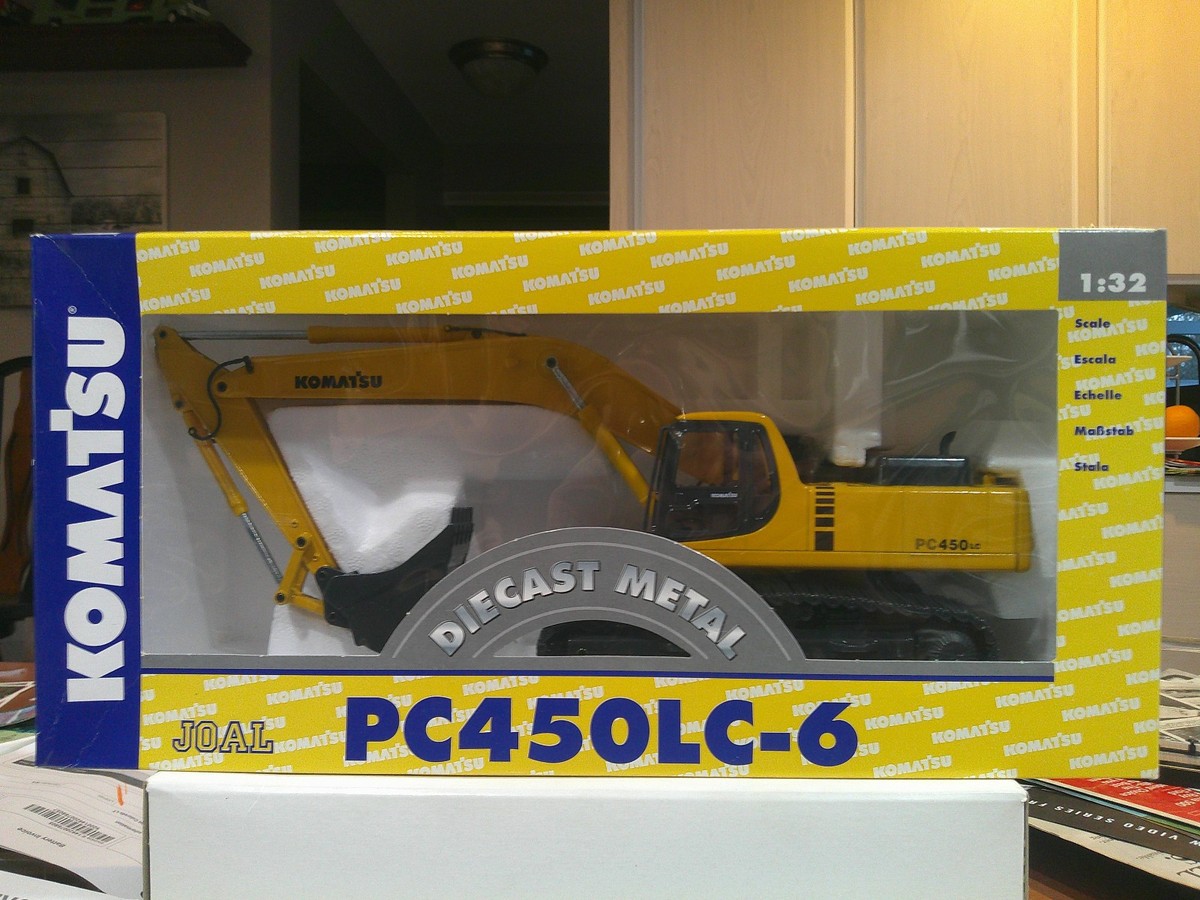 京商 JOAL KOMATSU PC450LC-6 1/32 JOAL Komatsu PC450LC-6 #266 1:32 scale Very Good Box | eBay