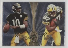 1998 Playoff Absolute SSD Platinum Quads Kordell Stewart Robert Brooks HOF 0p5