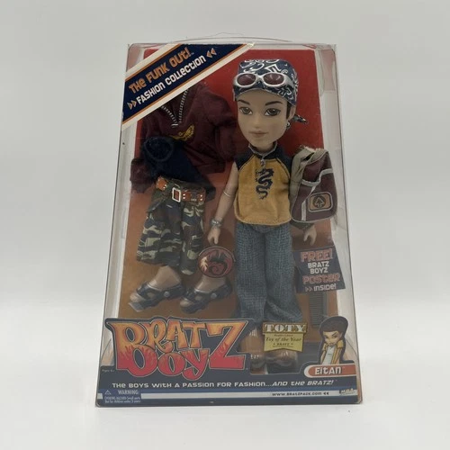 Bratz Boys Eitan 2004 Funk Out RARE Original Box - NOS - Open Box Please Read!