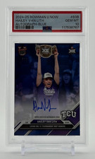 2024-25 Bowman U Now Hailey Van Lith Auto Blue /49 Auto #83B PSA 10 Gem Mint