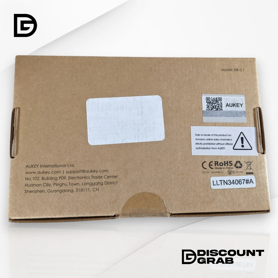 AUKEY Receptores Bluetooth Inalámbricos Adaptadores Audio Música - (BR-C1) Foto 2 de 4