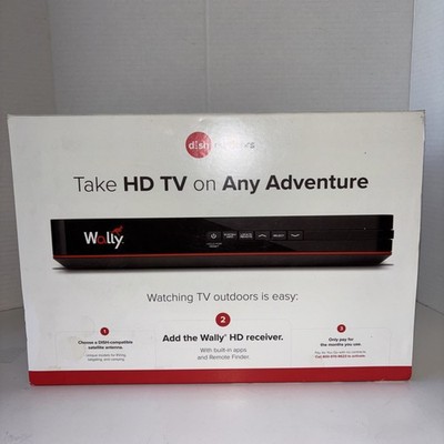 DISH NETWORK WALLY HD SATELLITE RECEIVER OUTDOORS ANY ADVENTURE BRAND NEW NIB