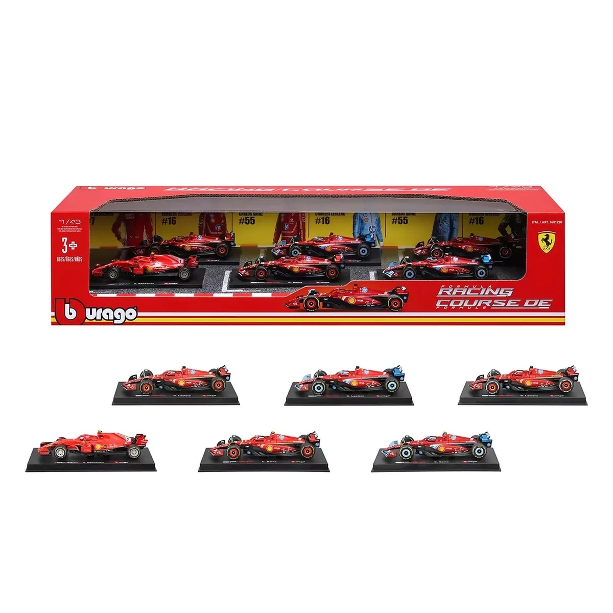 Ferrari SF1000 GP Österreich 2020 Sebastian Vettel Bburago 1:43 18-36823V 18-368