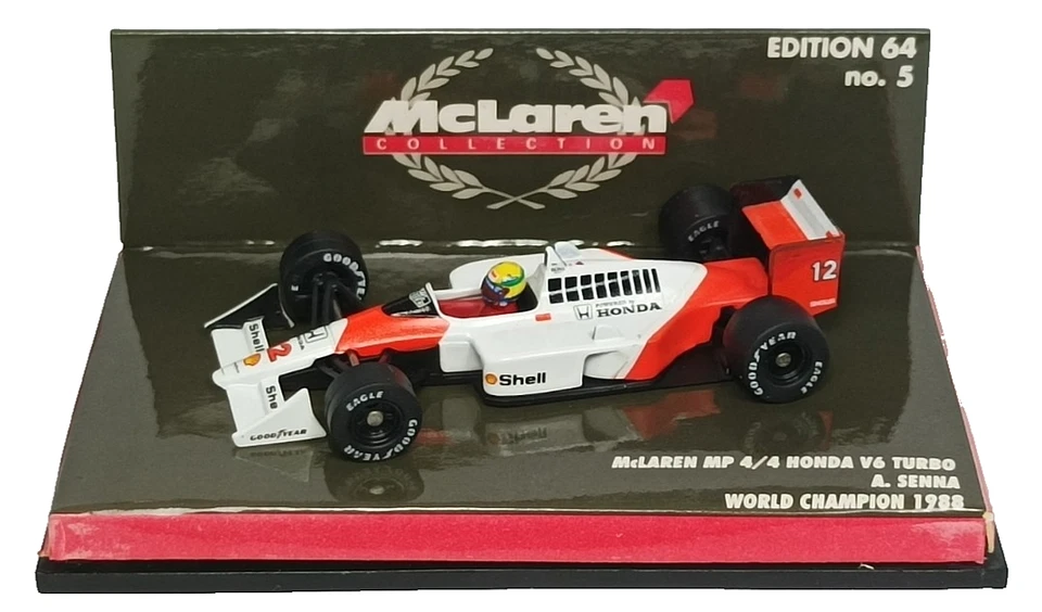 Minichamps McLaren MP4/4 Ayrton Senna 1988 Edition 64 Nr.5 1:64 - Bild 2 von 4